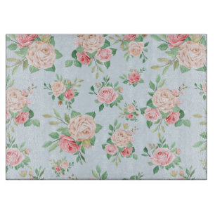 Tabla De Cortar Floral