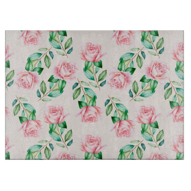 Tabla De Cortar Floral (Anverso)