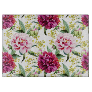 Tabla De Cortar Floral