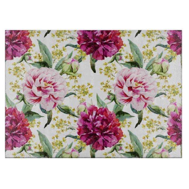 Tabla De Cortar Floral (Anverso)