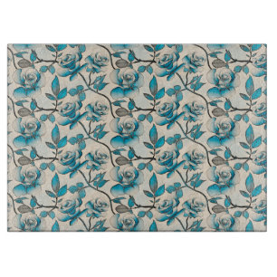 Tabla De Cortar Floral