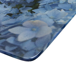 Tabla De Cortar Floral fleur – Flowers – Blumen – blue – blau
