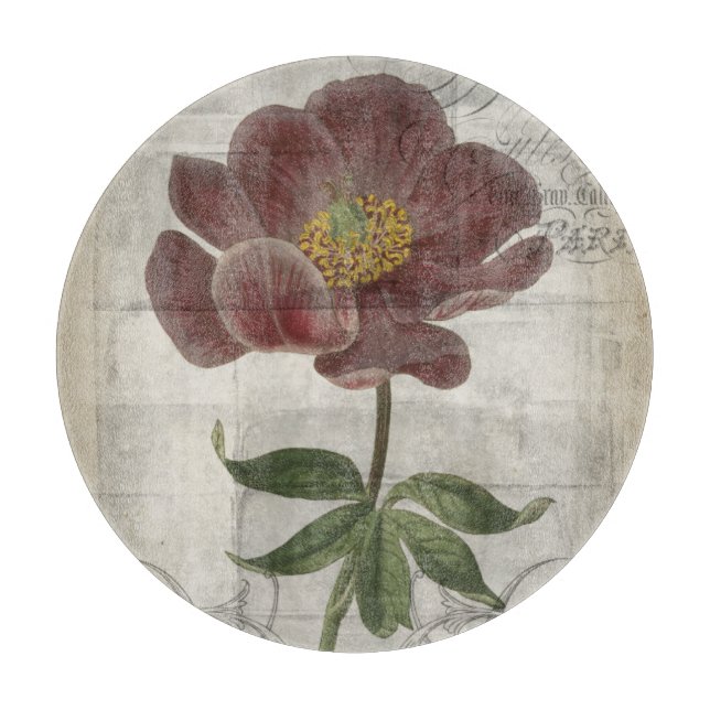 Tabla De Cortar Floral francesa I (Anverso)