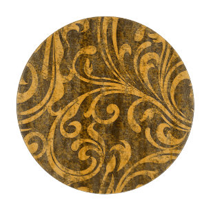 Tabla De Cortar Floral gris, textura transparente de alta resoluci