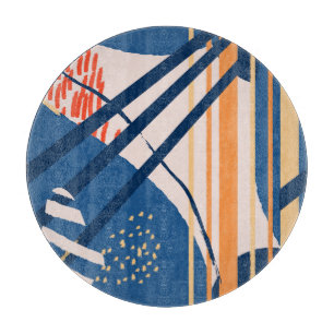 Tabla De Cortar Floral tropical: cabecera moderna