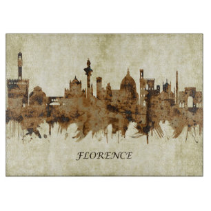 Tabla De Cortar Florencia Italia, paisaje urbano