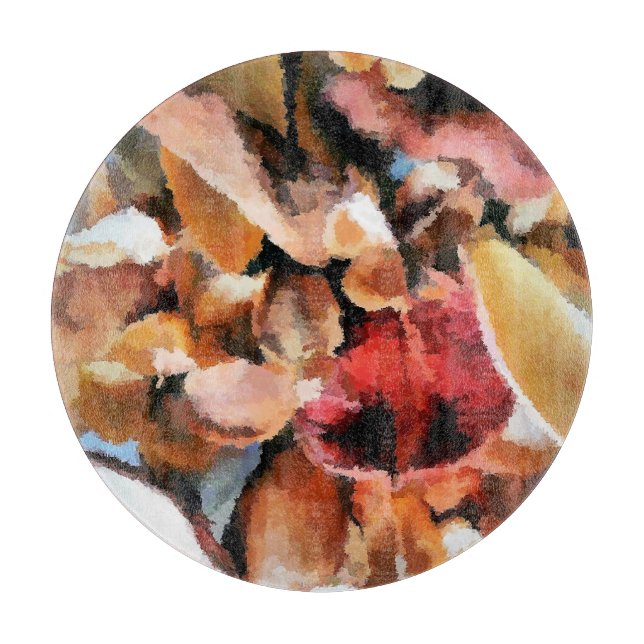 TABLA DE CORTAR FLORES (Anverso)