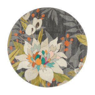 Tabla De Cortar Flores de contraluz tropicales