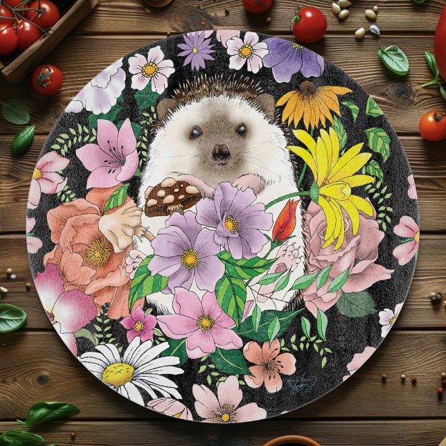 Tabla De Cortar Flores de edgehog (Subido por el creador)