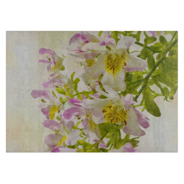 Tabla De Cortar Flores de mariposa (Anverso)