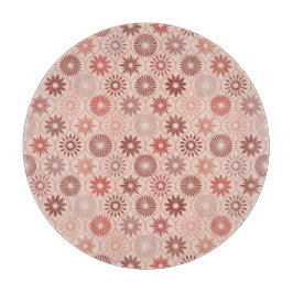 Tabla De Cortar Flores de Ogee Boho