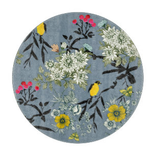 Tabla De Cortar Flores de prados Rowan fondo transparente