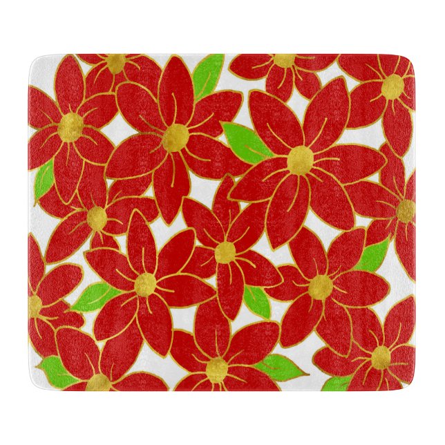 Tabla De Cortar Flores de vacaciones 2 (Anverso)
