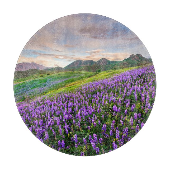 Tabla De Cortar Flores | Flores silvestres de California (Anverso)