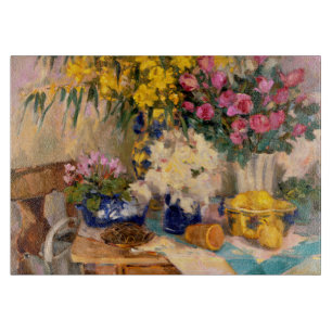 Tabla De Cortar Flores frescas II