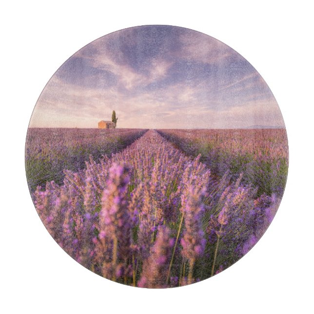 Tabla De Cortar Flores | Lavender Southern France (Anverso)