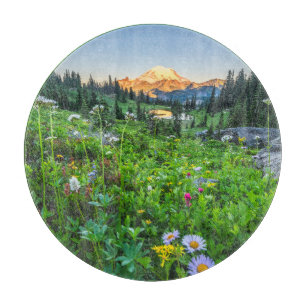Tabla De Cortar Flores   Parque nacional Monte Rainier