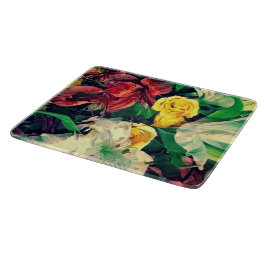Tabla De Cortar Flores Por La Mañana