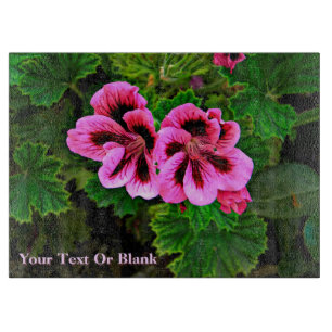 Tabla De Cortar Flores rosas 1