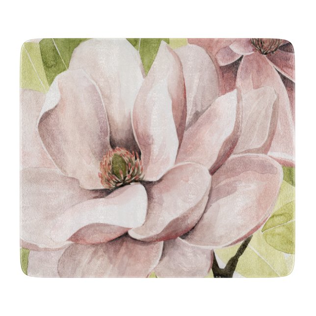 Tabla De Cortar Flores Rubor Magnolia (Anverso)