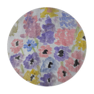 Tabla De Cortar Flores salvajes de verano