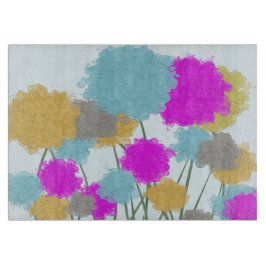 Tabla De Cortar Flores silvestres de bonito