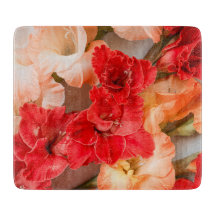 flores vibrantes de gladiolo