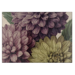 Tabla De Cortar Flores Vintage