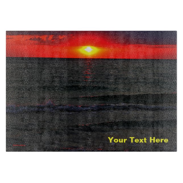 Tabla De Cortar Florida Sunset (Anverso)