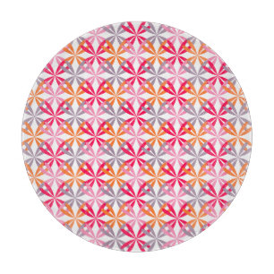 Tabla De Cortar Flourish rosado
