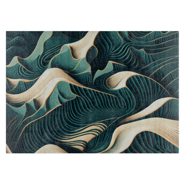 Tabla De Cortar Flowing Harmony (Anverso)