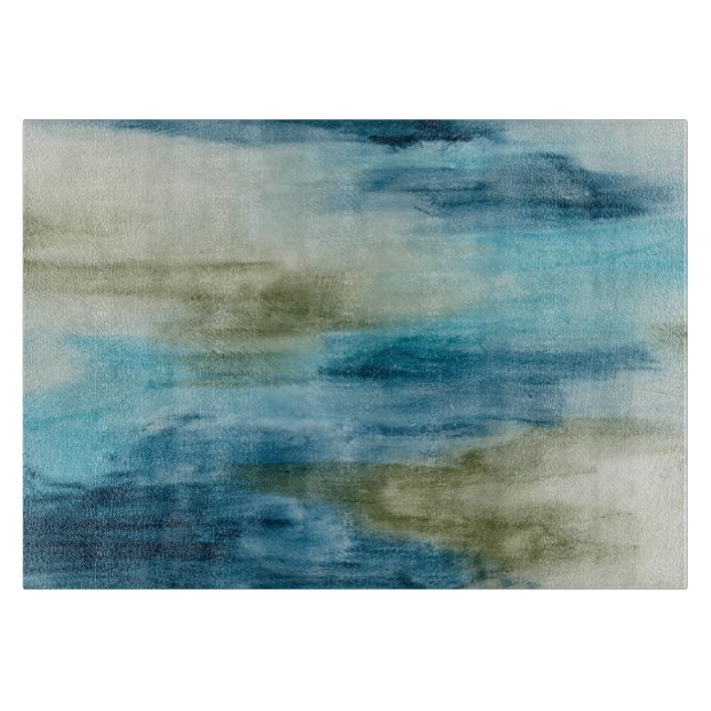 Tabla De Cortar Flujo oceánico II (Anverso)