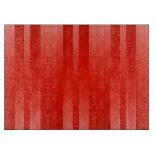 Tabla De Cortar Fondo de franjas rojas