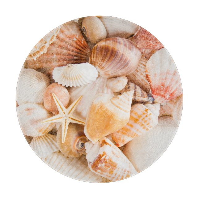 Tabla De Cortar Fondo de las casetas: tema marino. (Anverso)