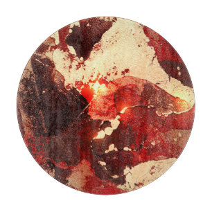 Tabla De Cortar Fondo de mármol abstracto.