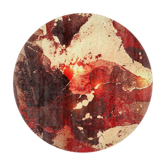 Tabla De Cortar Fondo de mármol abstracto. (Anverso)