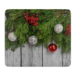 Tabla De Cortar Fondo de Navidades decorativos