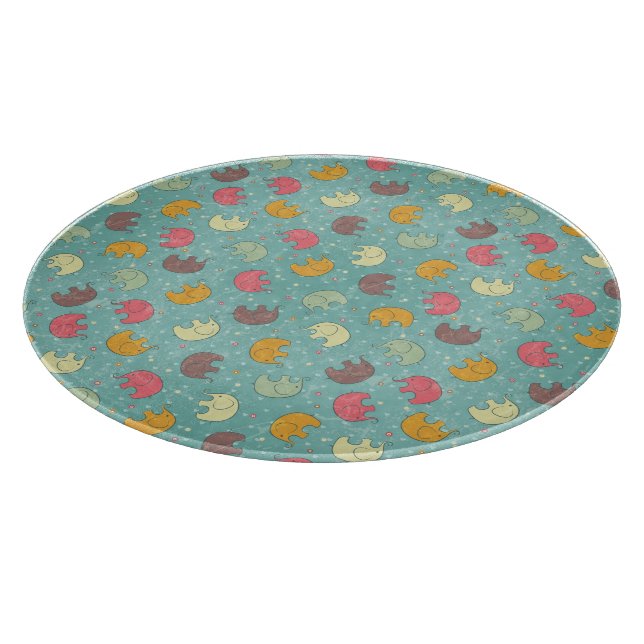 Tabla De Cortar fondo del bebé (Borde)