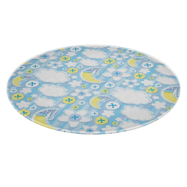 Tabla De Cortar fondo del niño (Borde)