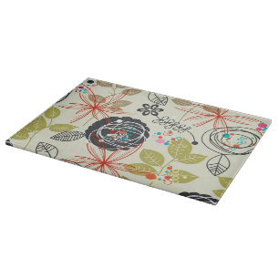 Tabla De Cortar Fondo floral 2