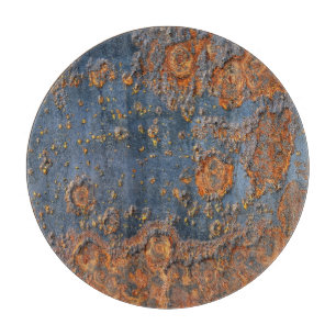 Tabla De Cortar Fondo metalizado oxidado texturizado.