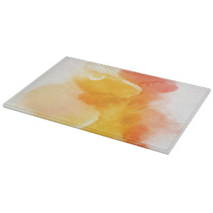 Tabla De Cortar Fondo pintado a mano 13 de la acuarela abstracta