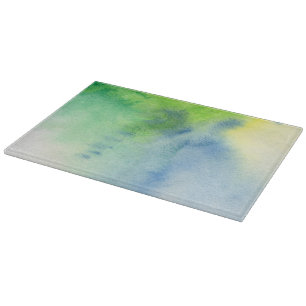 Tabla De Cortar Fondo pintado a mano 8 de la acuarela abstracta