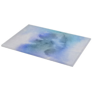 Tabla De Cortar Fondo pintado a mano 9 de la acuarela abstracta