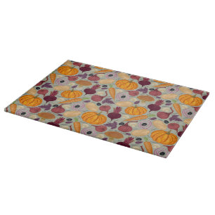 Tabla De Cortar Fondo retro de verduras frescas