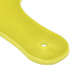 Tabla De Cortar Fondo Sólido Amarillo Vibrante