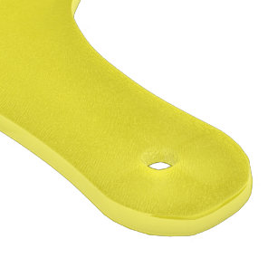 Tabla De Cortar Fondo Sólido Amarillo Vibrante