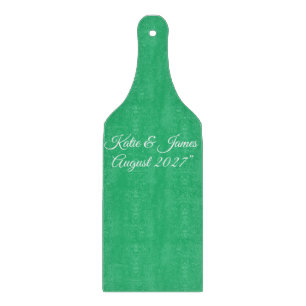 Tabla De Cortar Fondo Verde Menta Plano – Diseño de Boda