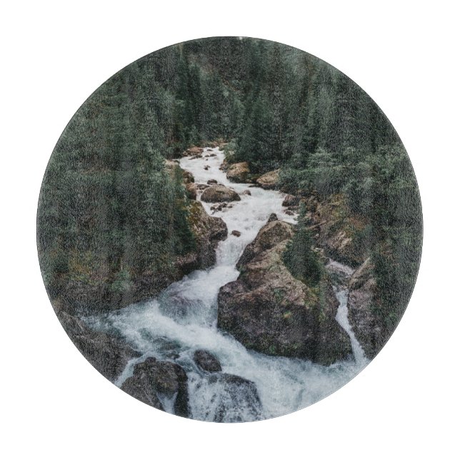 Tabla De Cortar Forests | Grison Graubunden Canton (Anverso)