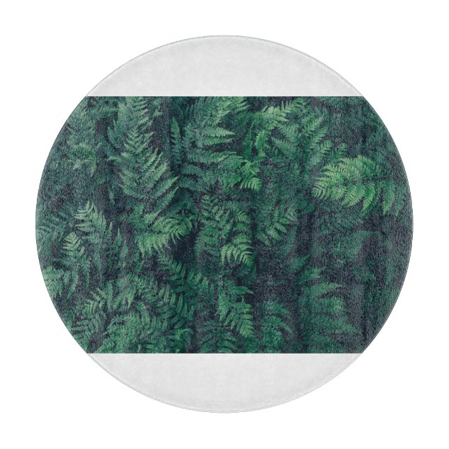 Tabla De Cortar Forests | Woodland Ferns (Anverso)